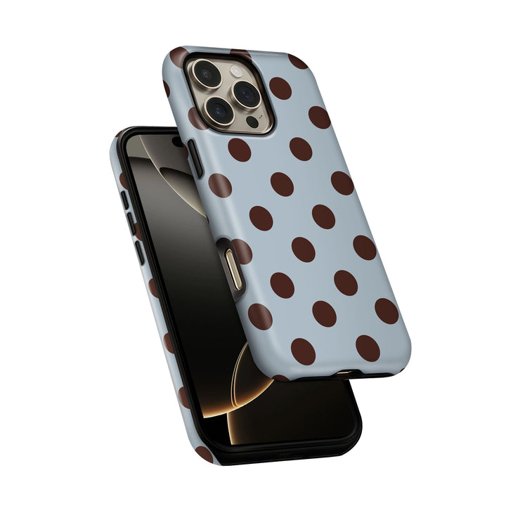 Blue Grey Dots - cheekycase