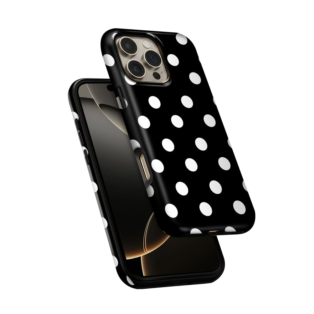 Black White Dots - cheekycase