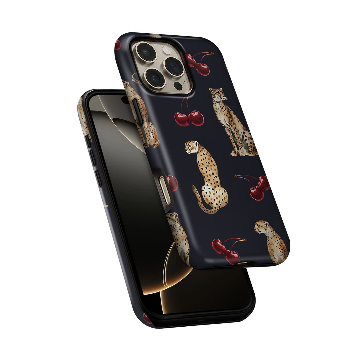 Cheetah Cherry Tough Case - cheekycase