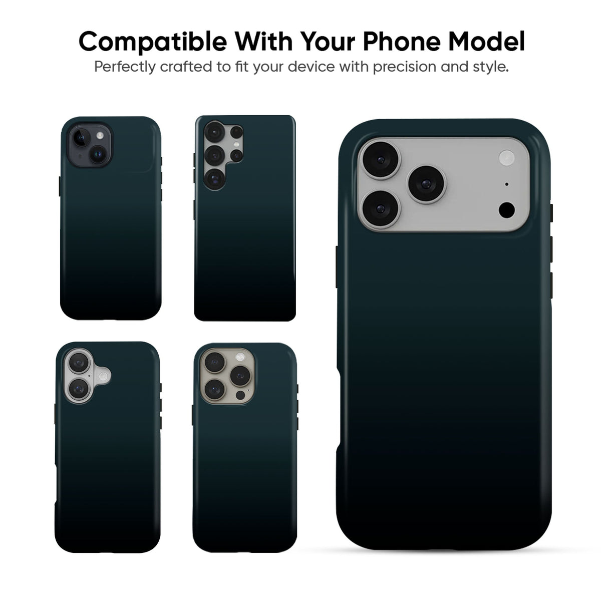 Teal Black Fade - cheekycase