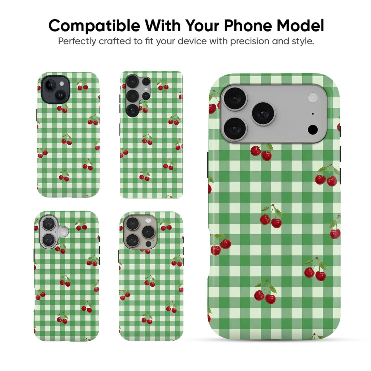 Cherry Gingham - cheekycase