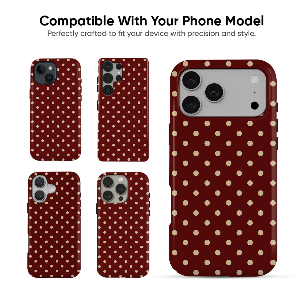 Wine Micro Dots - cheekycase
