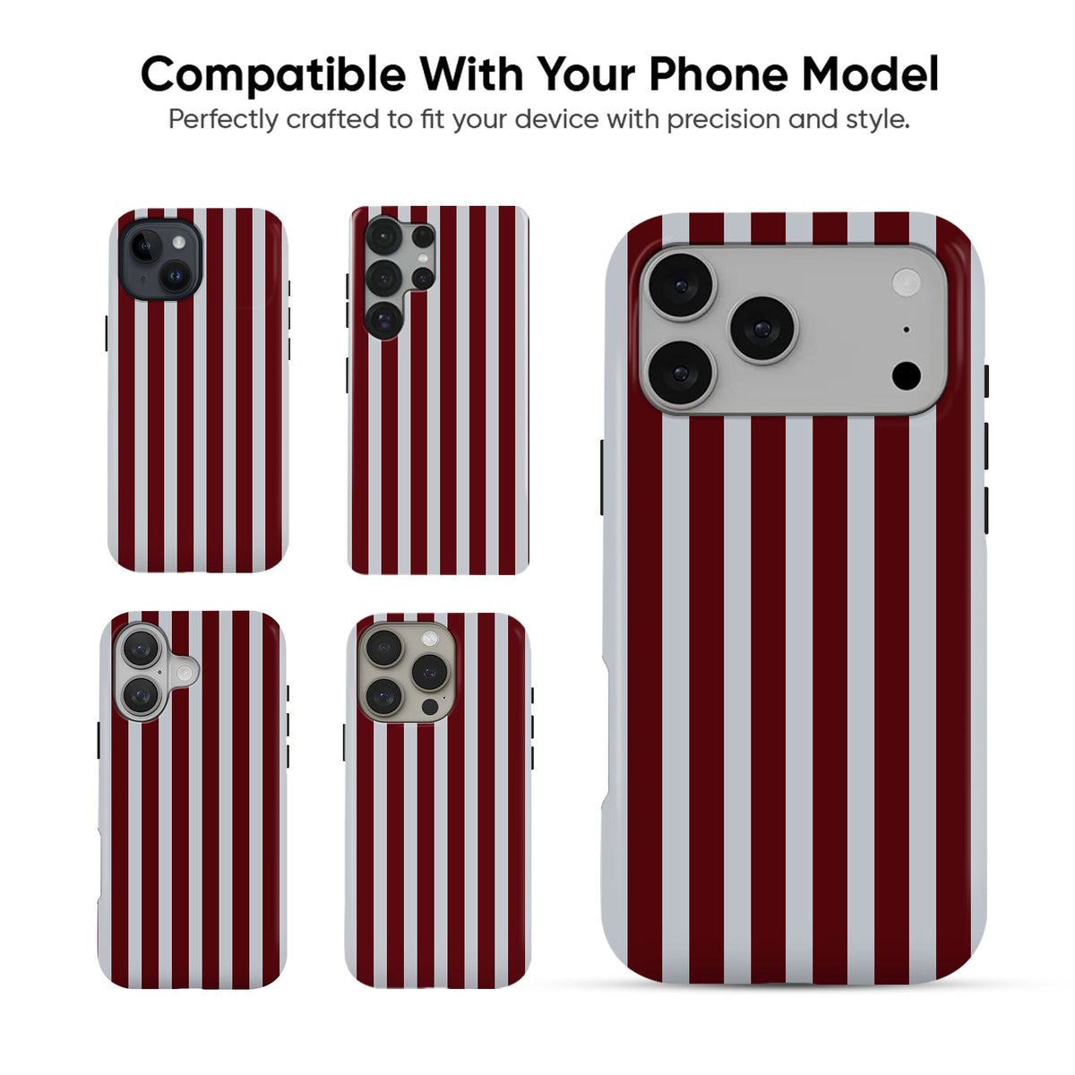 Red White Stripes - cheekycase