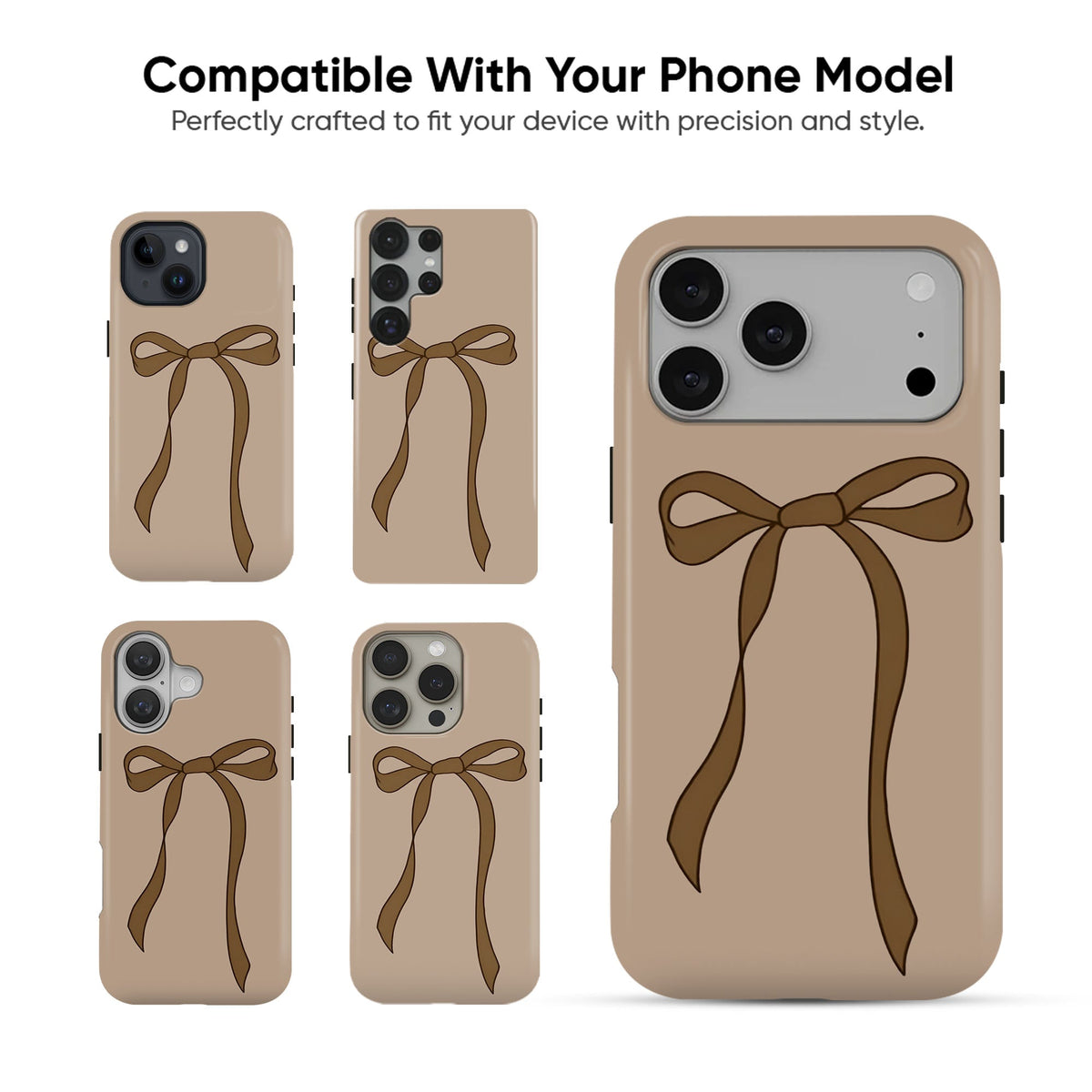 The "Darling" Bow Tough Case - cheekycase