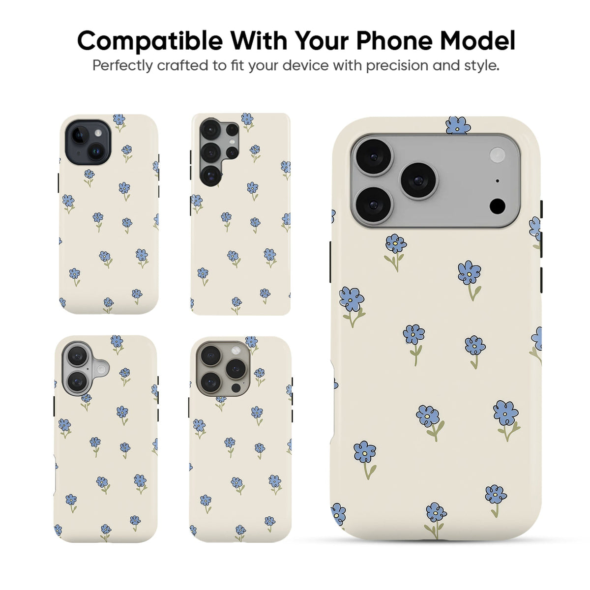 Bluebell Whisper Tough Case - cheekycase