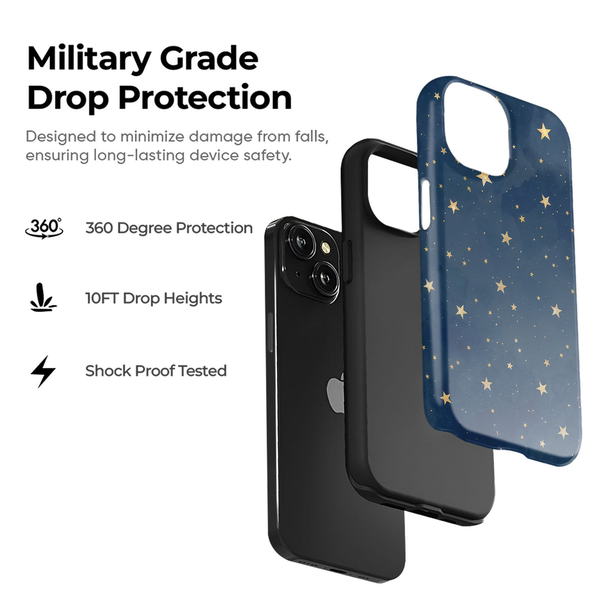 Astro-Ink Confetti Tough Case - cheekycase