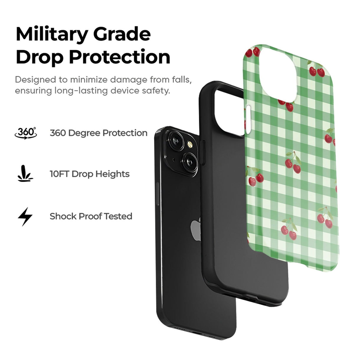 Cherry Gingham - cheekycase