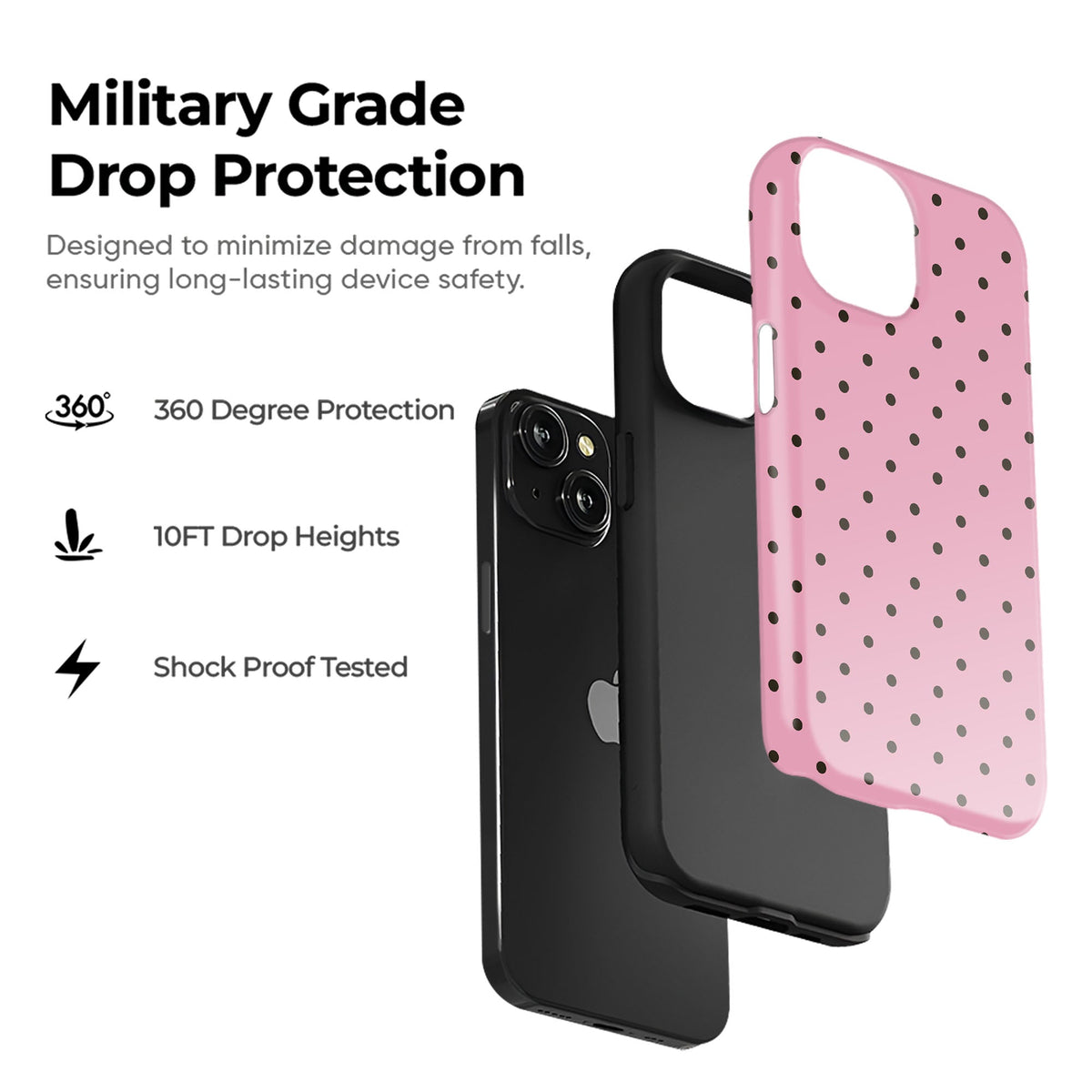 Minnie Dot Tough Case - cheekycase