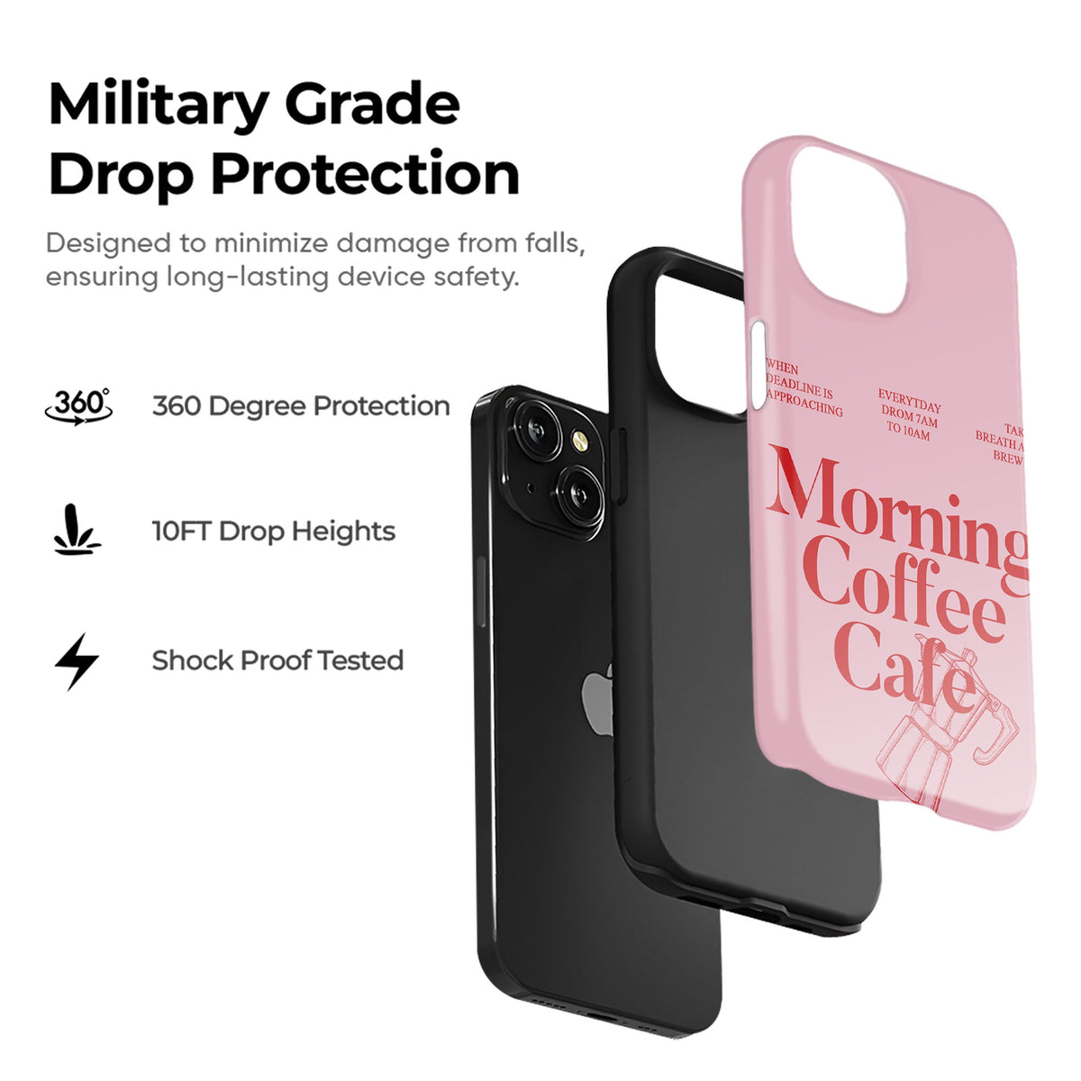 Morning Coffee Club Tough Case - cheekycase