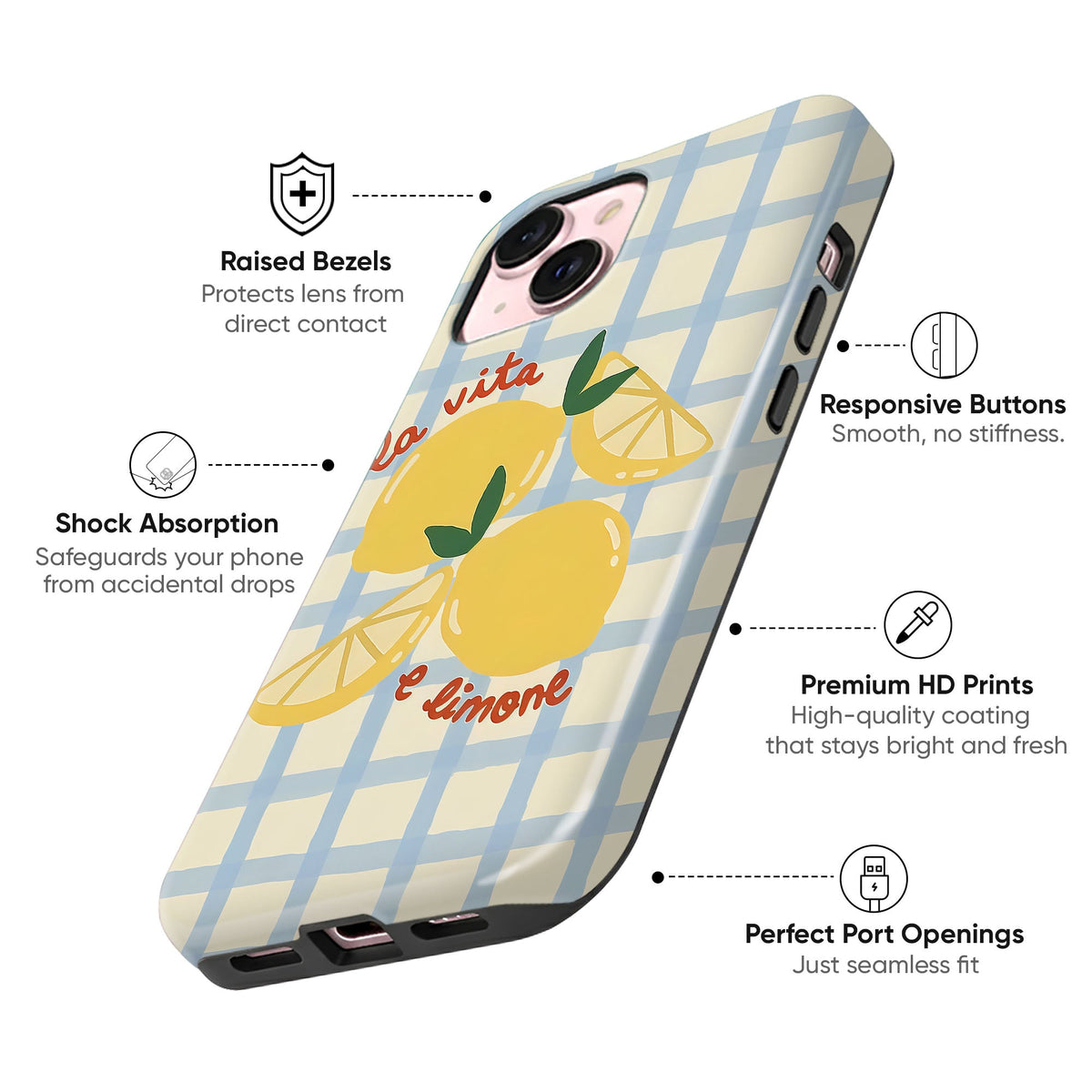 Amalfi Lattice Tough Case - cheekycase