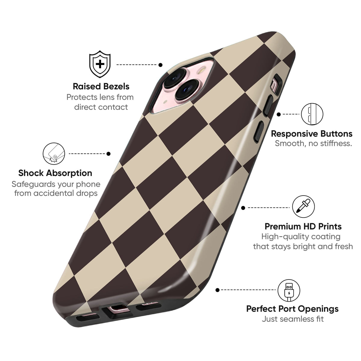 Classica Chess Tough Case - cheekycase