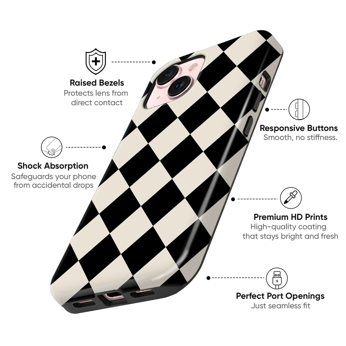 Race Flag Tough Case - cheekycase