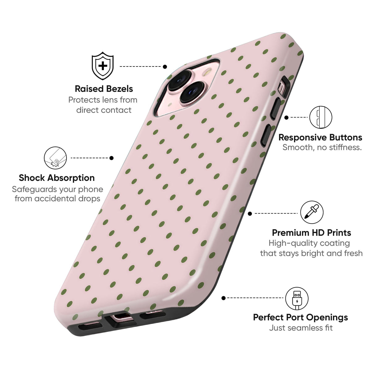 Clover Petal Tough Case - cheekycase