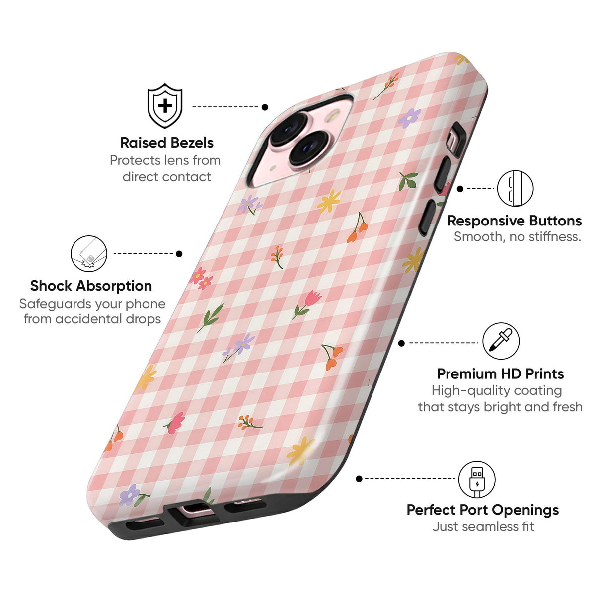 Meadow Tartan Tough Case - cheekycase