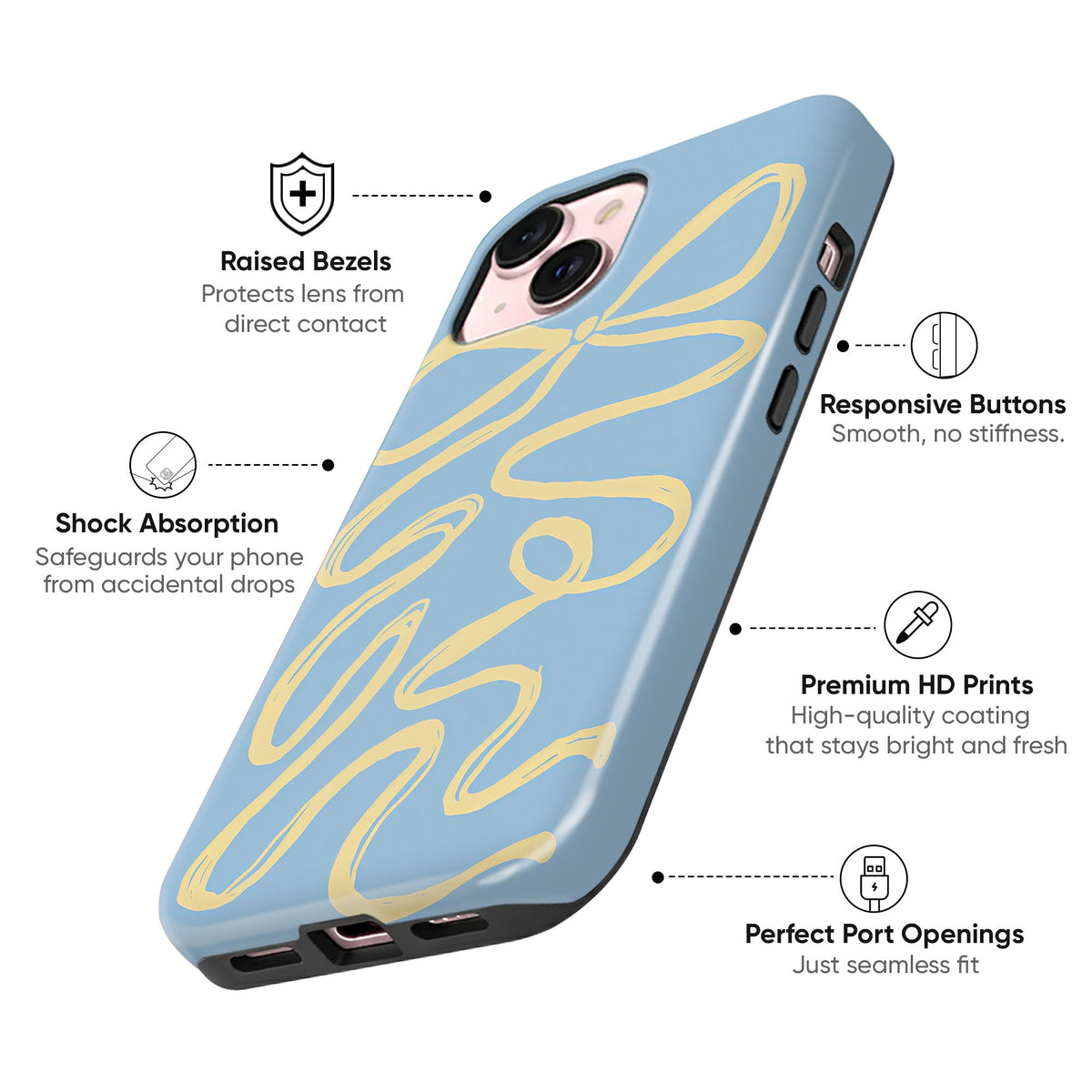 Saffron Current Tough Case - cheekycase