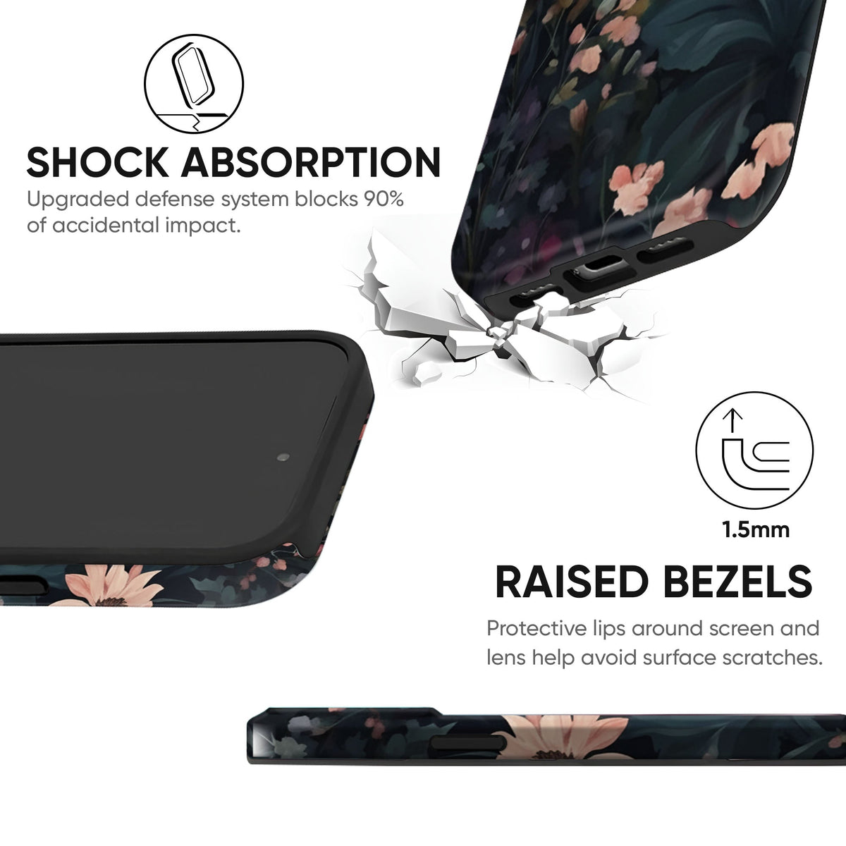 Dark Garden Tough Case - cheekycase
