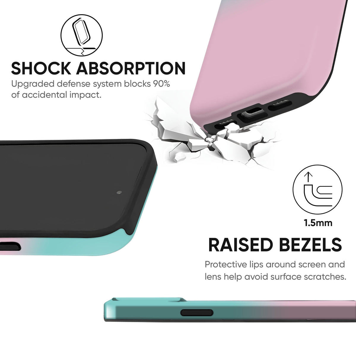 Pastel Fade Tough Case - cheekycase