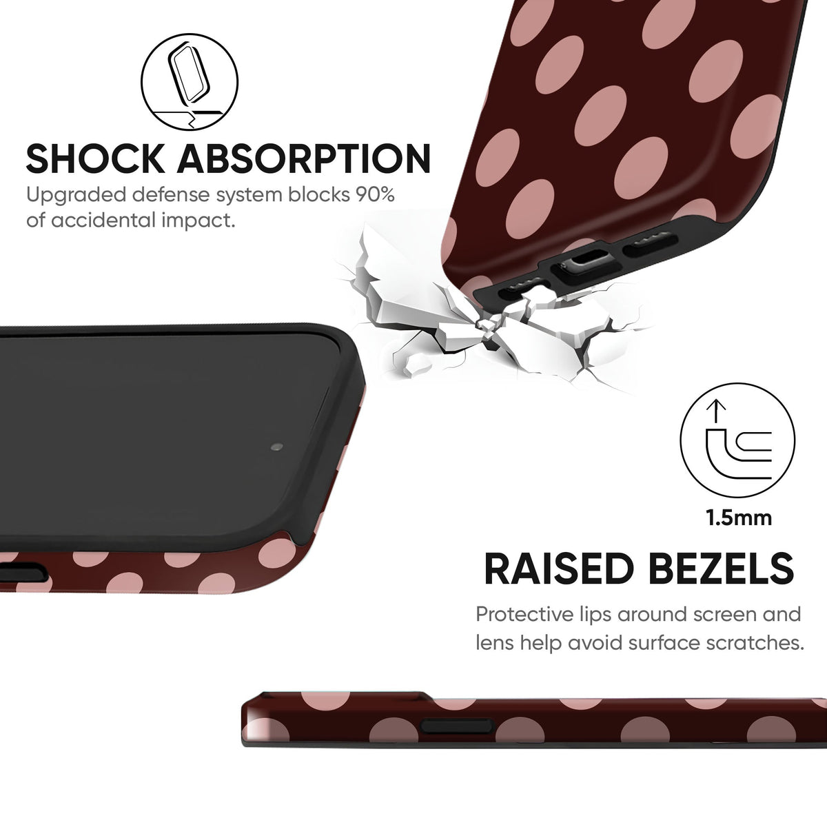 Choco Big Dots - cheekycase