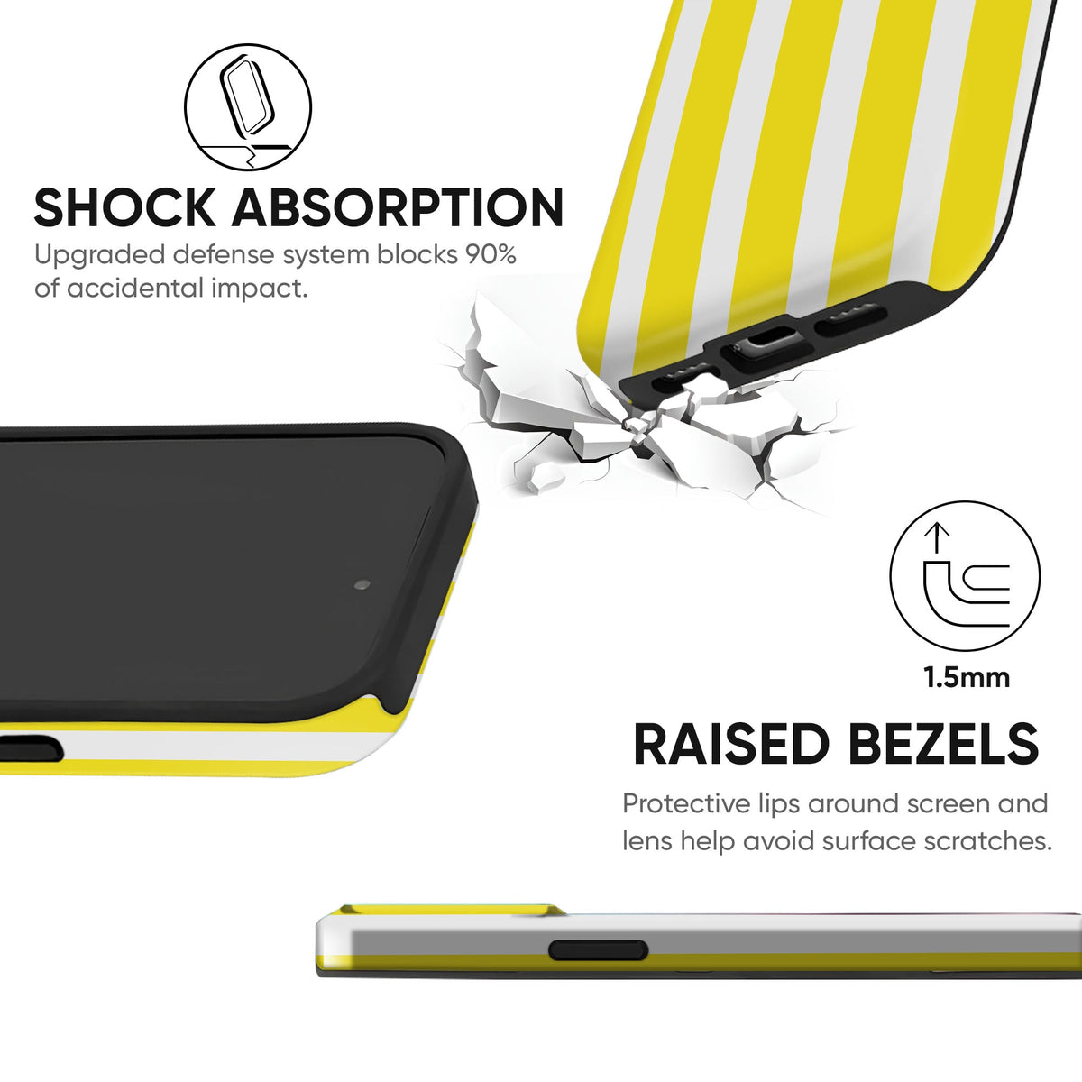 Sunbeam Stripes Tough Case - cheekycase