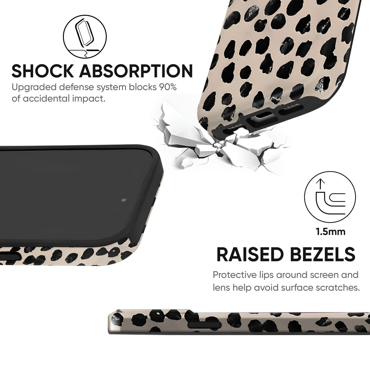 Midnight Spots Tough Case - cheekycase