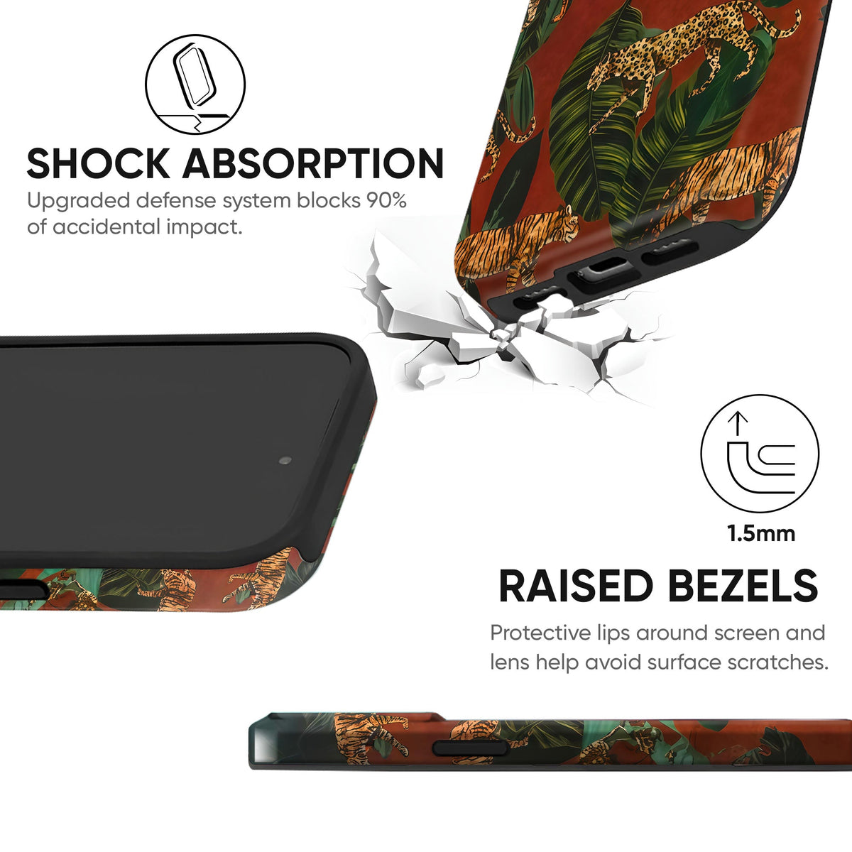 Jungle Royale Tough Case - cheekycase