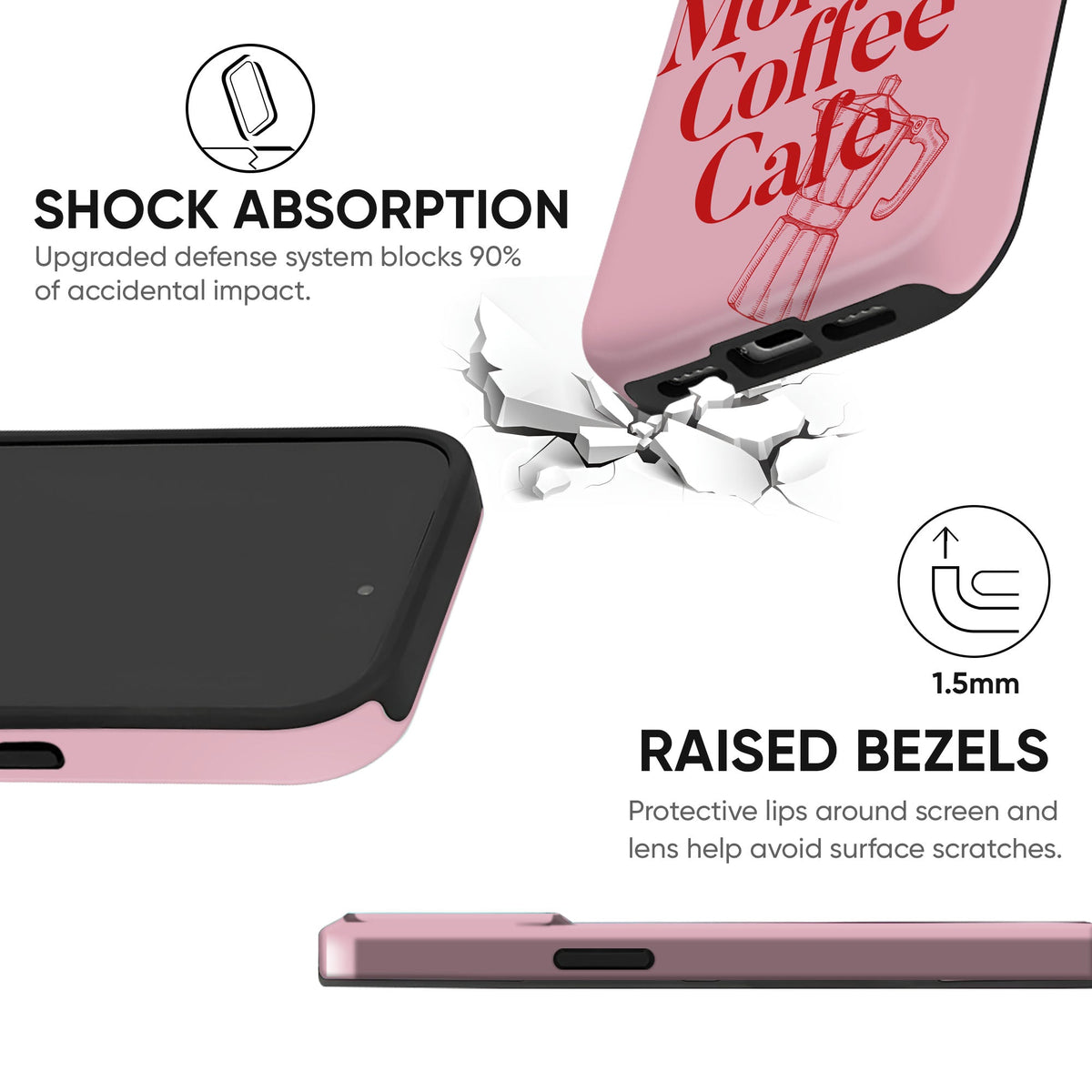 Morning Coffee Club Tough Case - cheekycase