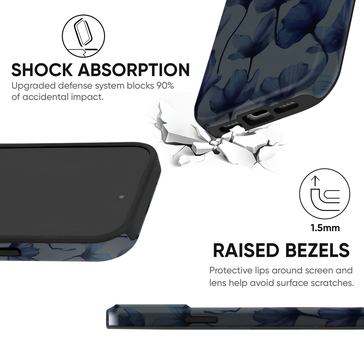 Abyss Flora Tough Case - cheekycase