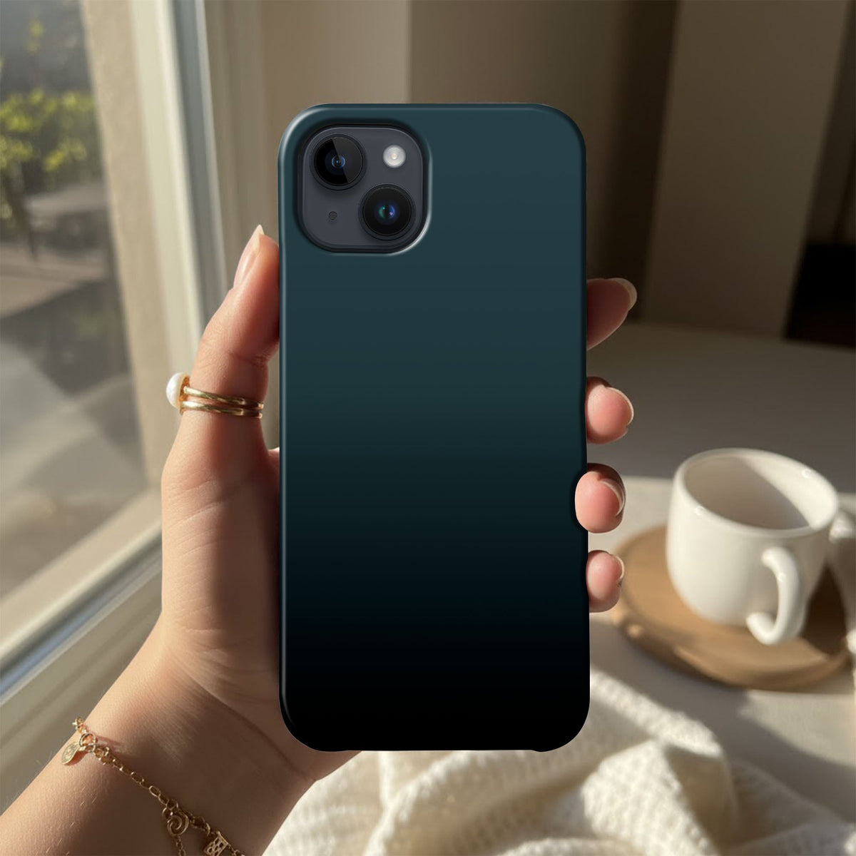Teal Black Fade - cheekycase