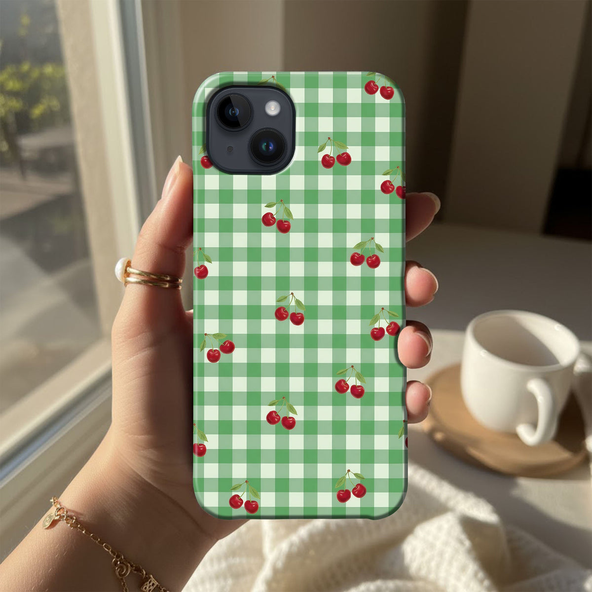Cherry Gingham - cheekycase