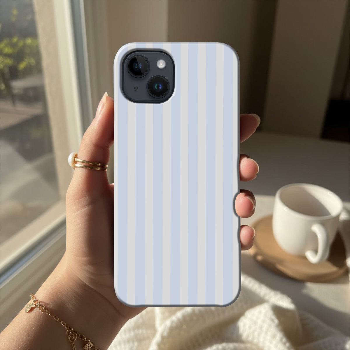 Sky Blue Stripes - cheekycase