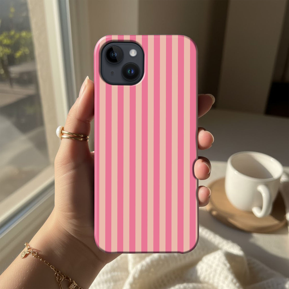 Pink Candy Stripes - cheekycase