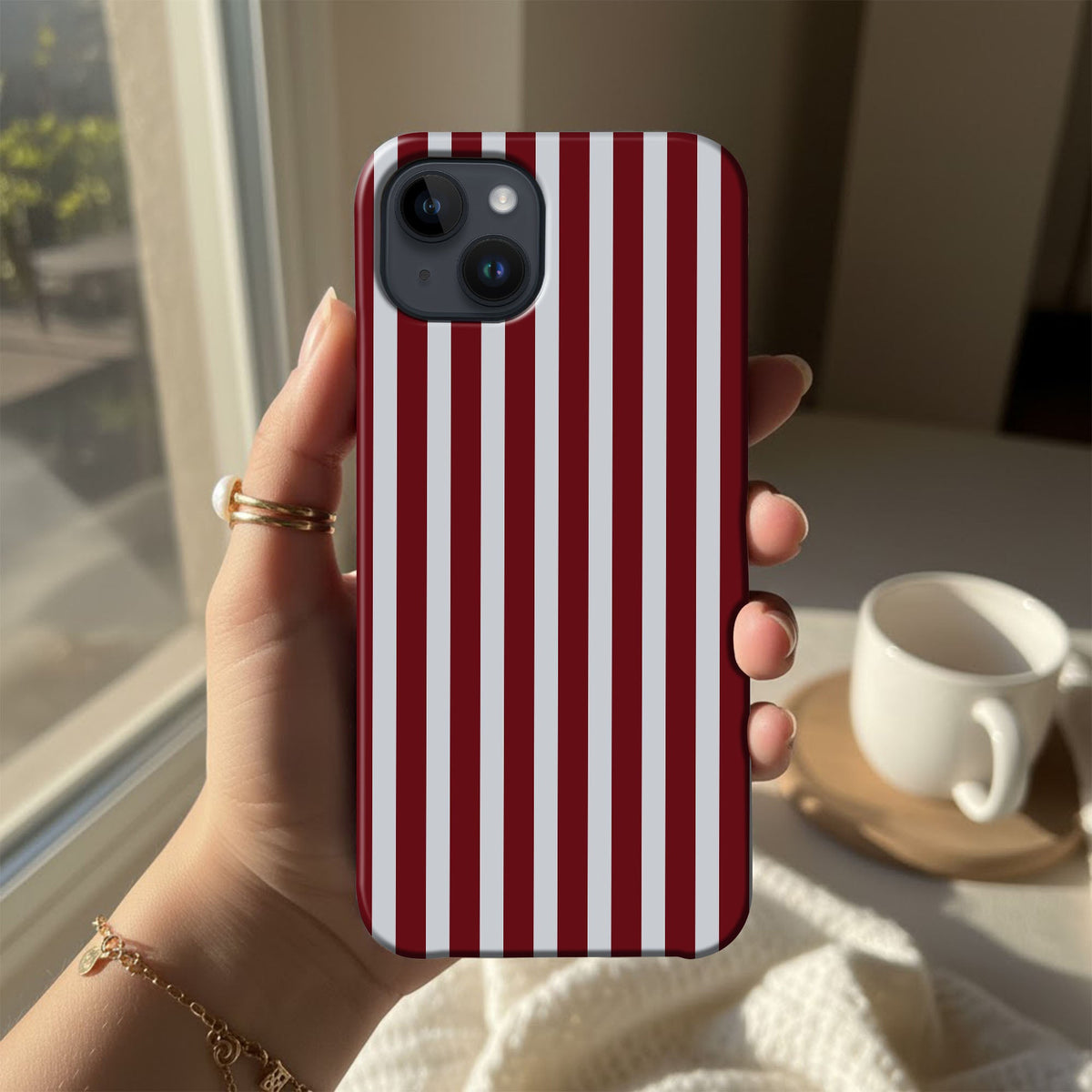 Red White Stripes - cheekycase