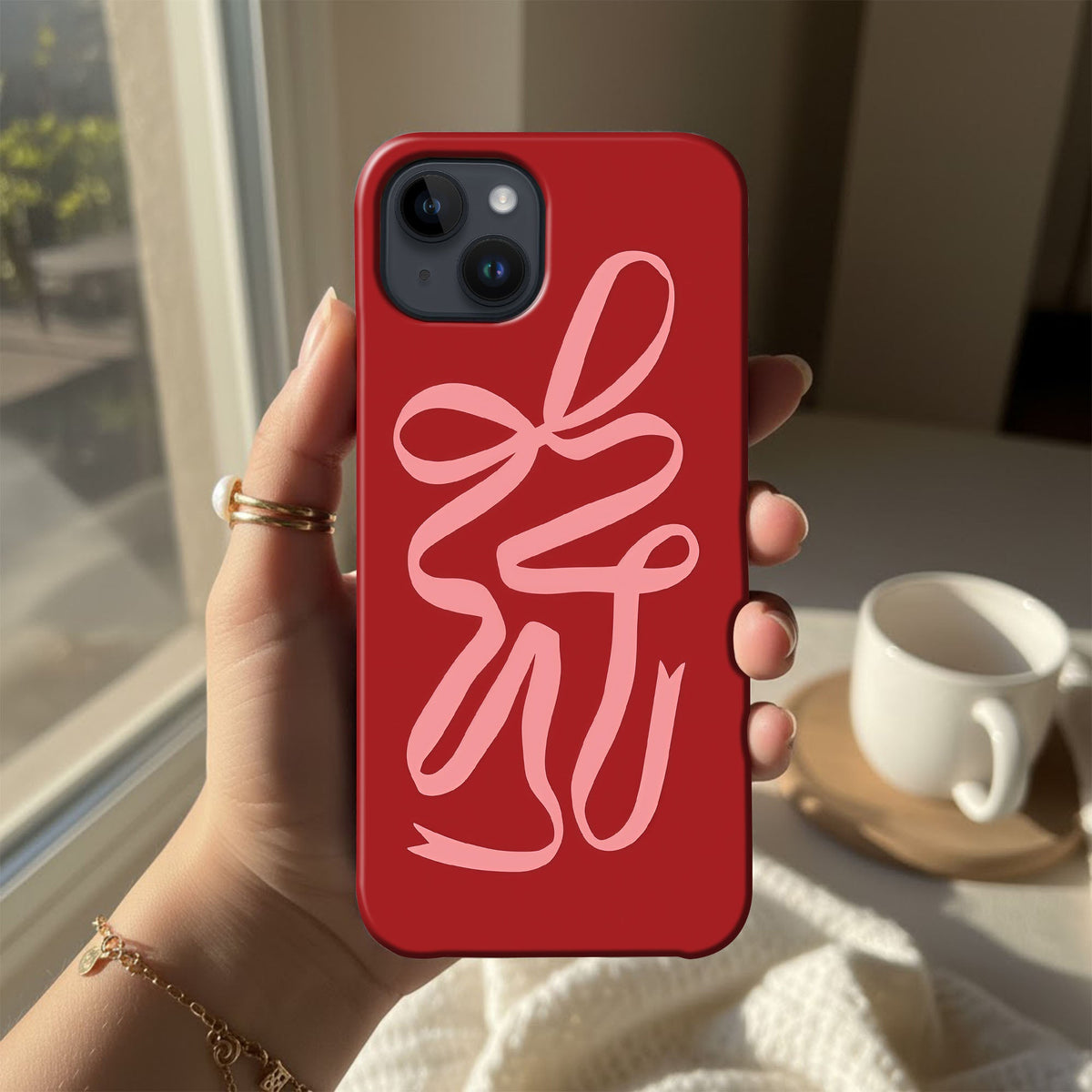 Pink Ribbon Red - cheekycase