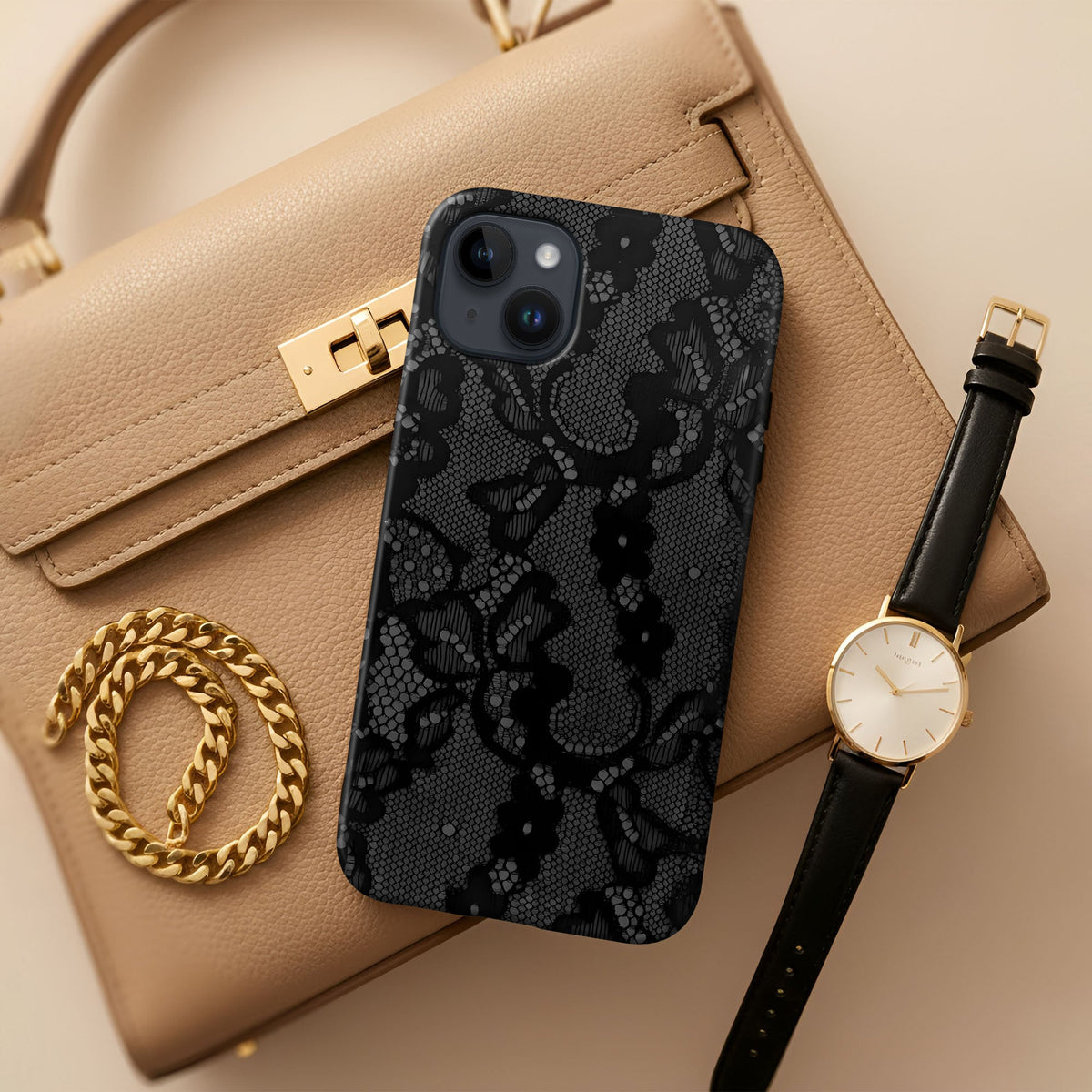 Midnight Lace Tough Case - cheekycase