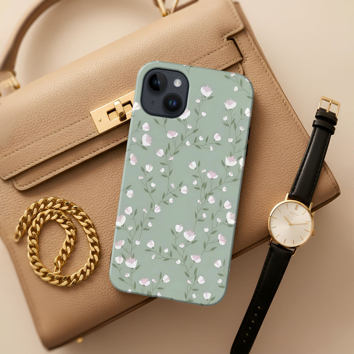 Mint Garden Tough Case - cheekycase