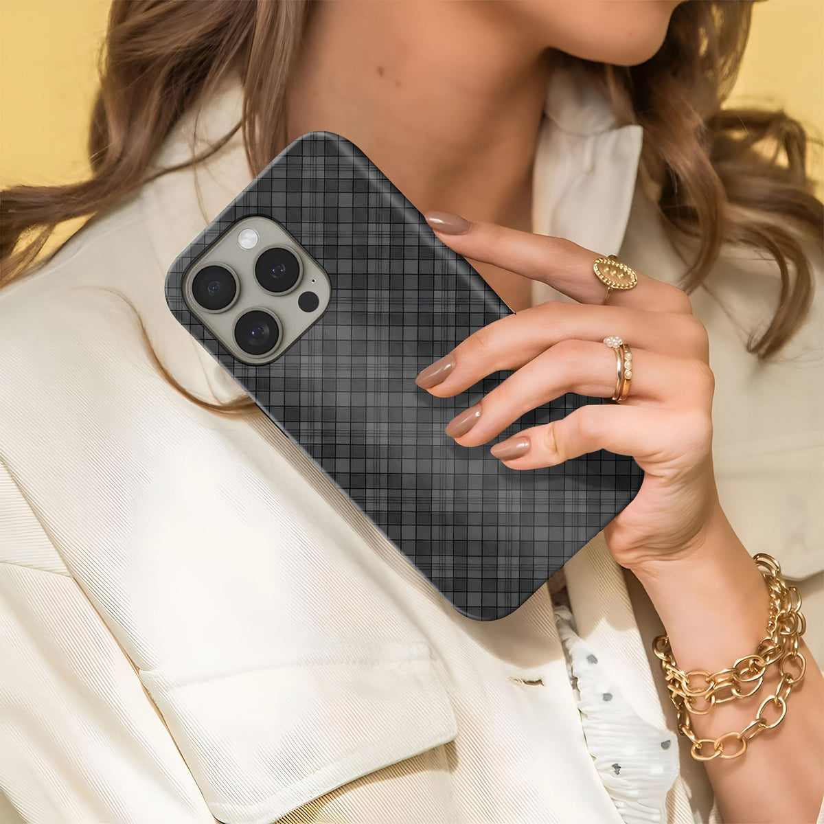 Smoky Monochrome Tough Case - cheekycase