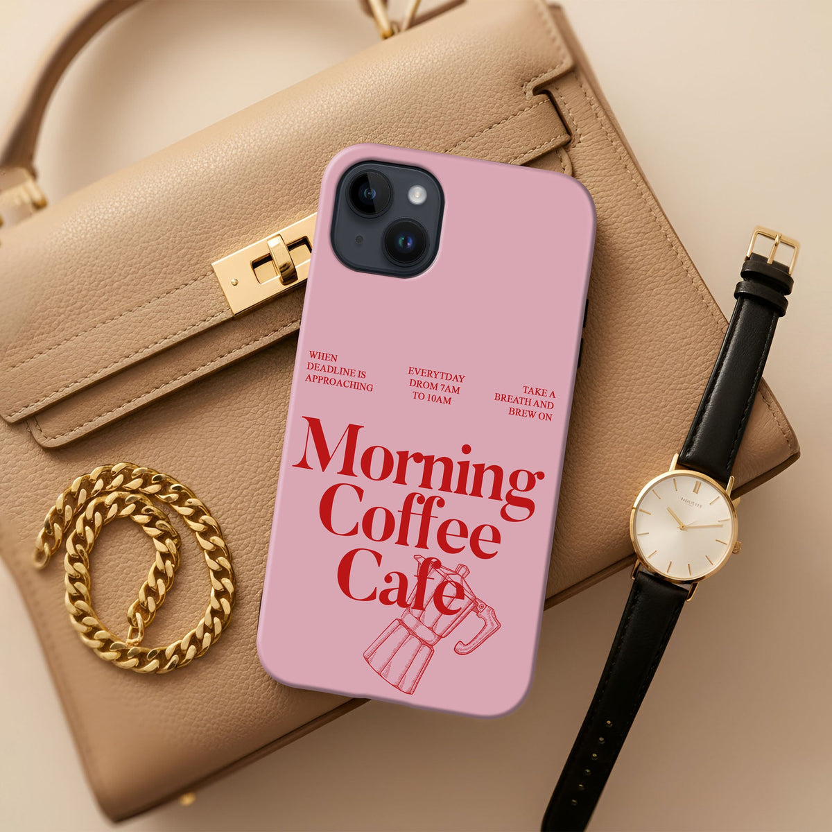 Morning Coffee Club Tough Case - cheekycase