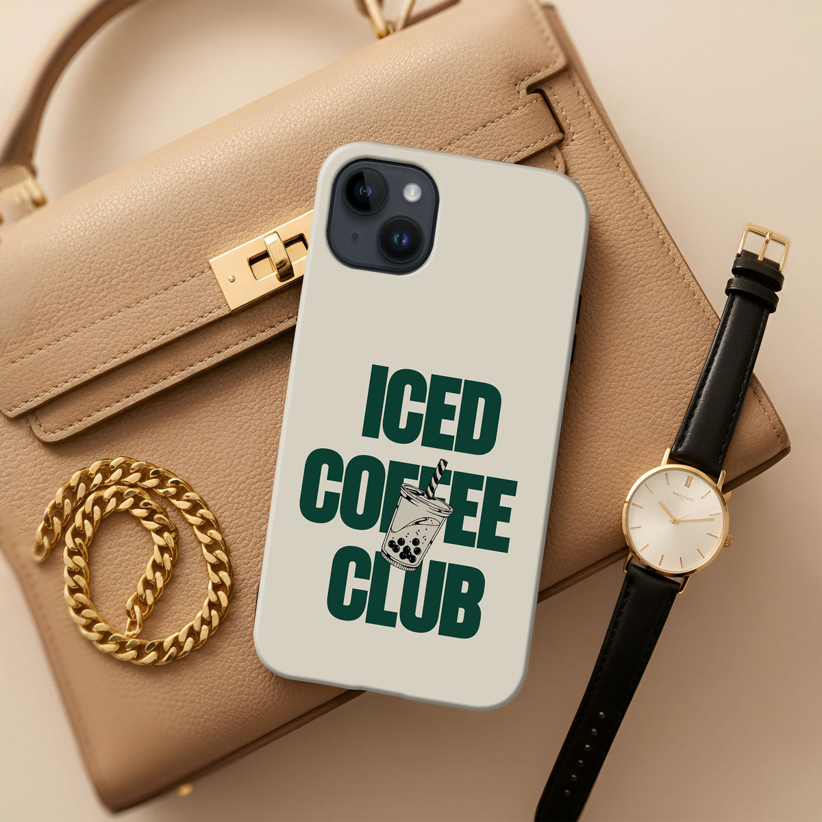 Morning Coffee Café Tough Case - cheekycase