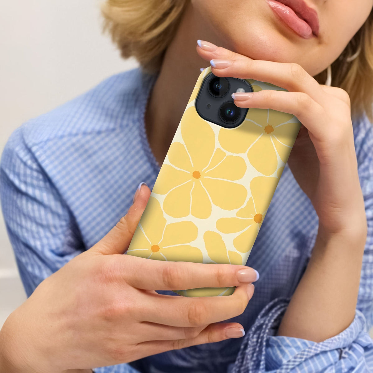 Mustard Bloom Tough Case - cheekycase
