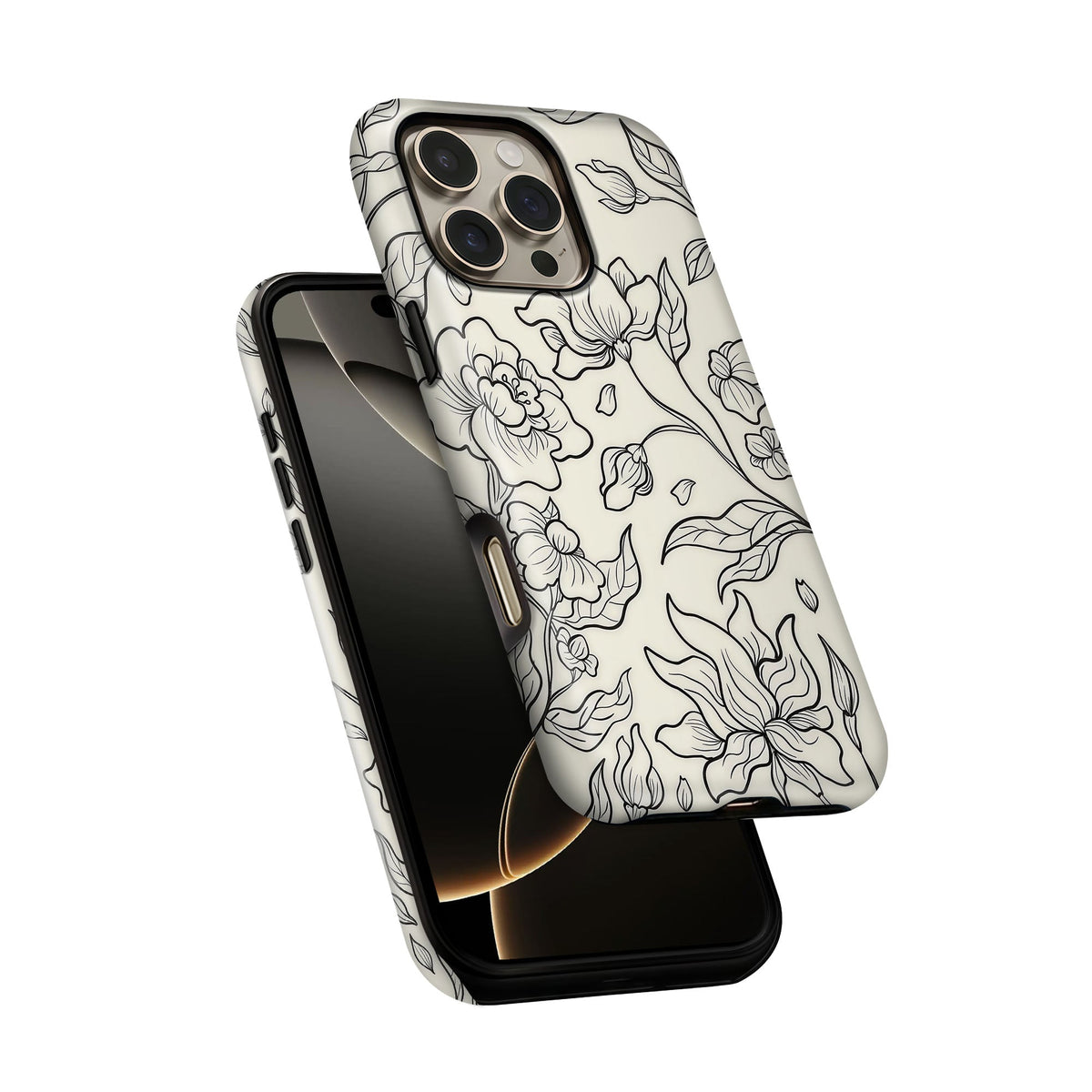 Bloom Engraving Tough Case - cheekycase