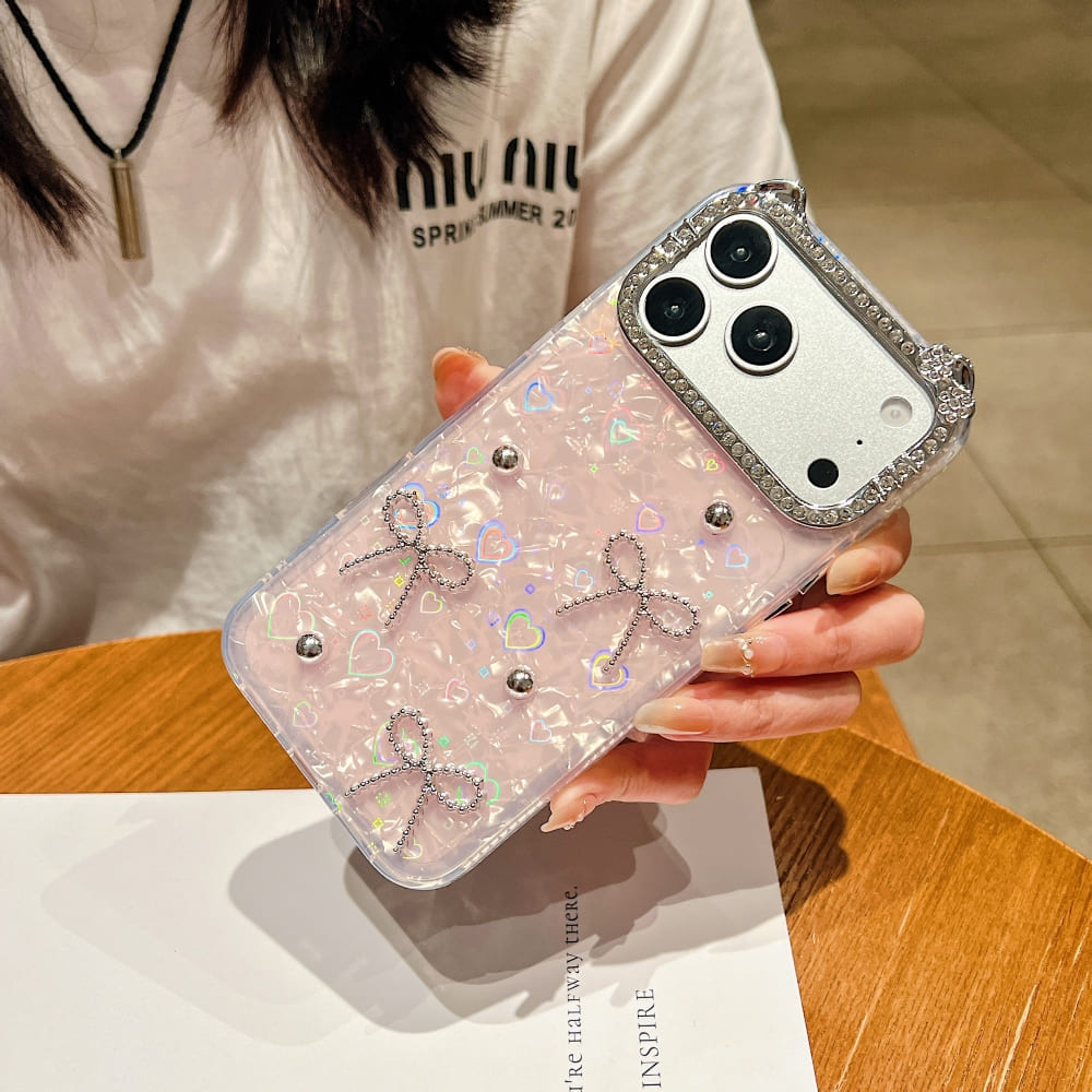 Diamond Ribbon Phone Case