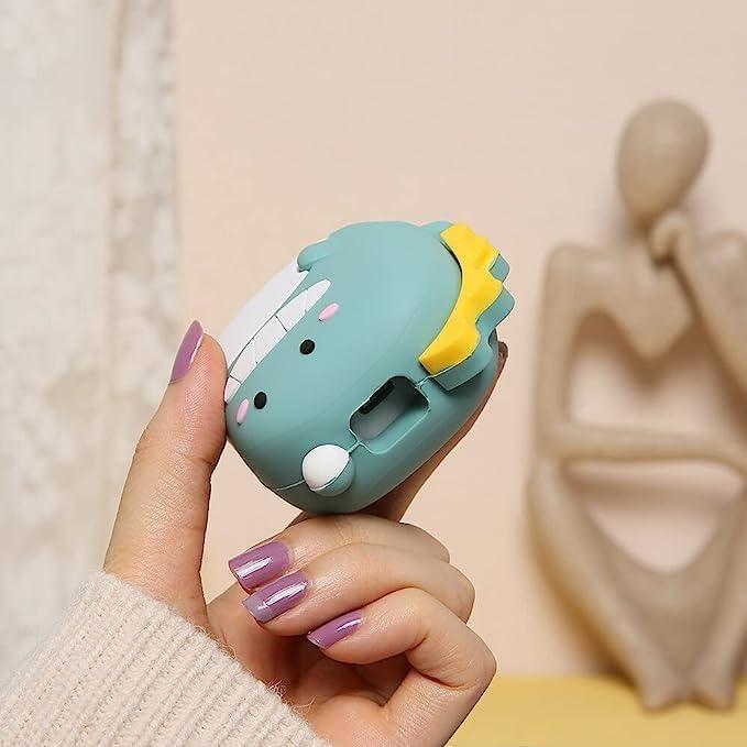 Dinosaur 3D Cartoon Silicone Charger Cover for iPhone 18W/20W -360° Full Protection - ShopOnCliQ