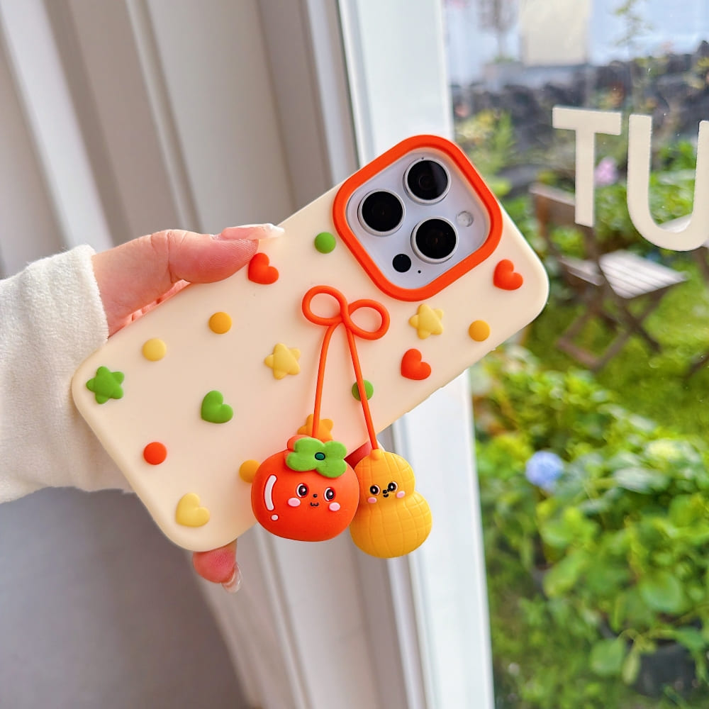 Happy Fruit Friends Phone Case