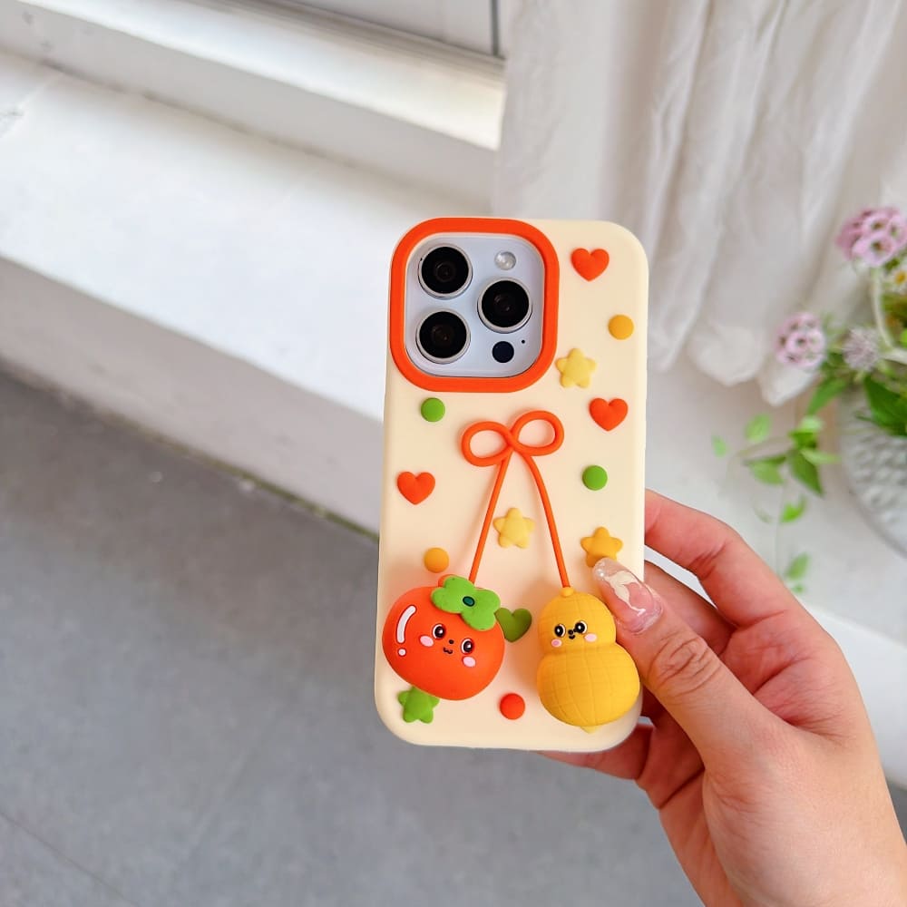 Happy Fruit Friends Phone Case