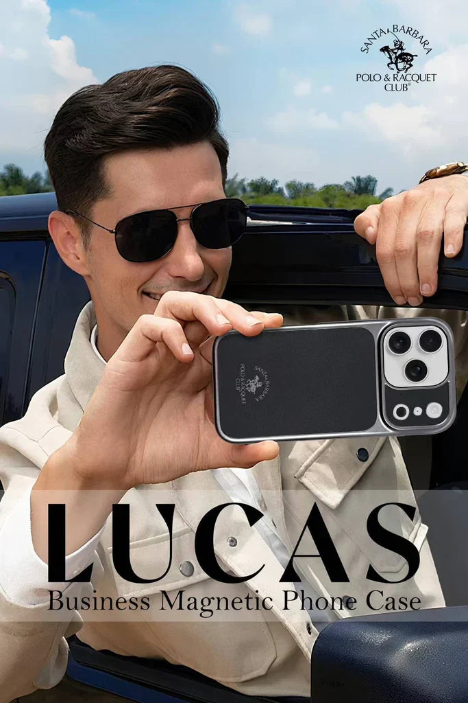 Fashion Pattern Polo Lucas Magnetic Case for iPhone