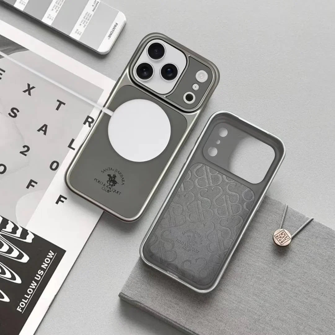 Fashion Pattern Polo Lucas Magnetic Case for iPhone