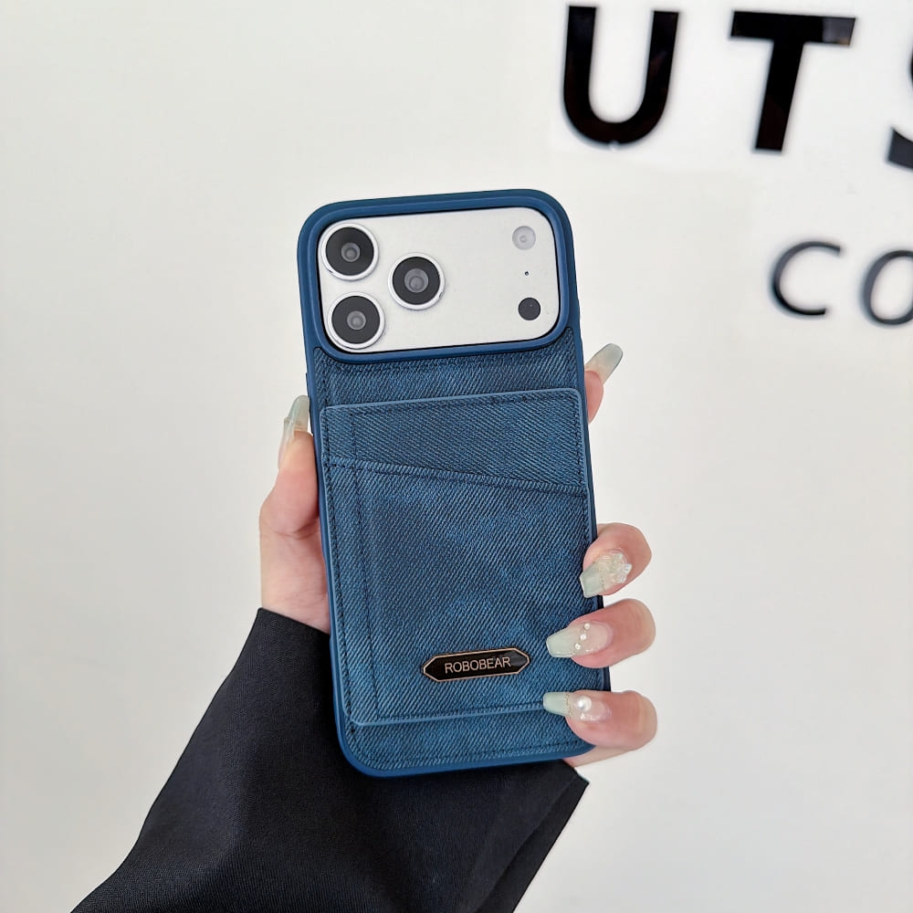 ROBO BEAR Metro Matte Leather Phone Case