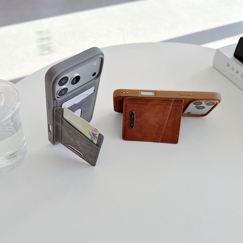 ROBO BEAR Metro Matte Leather Phone Case