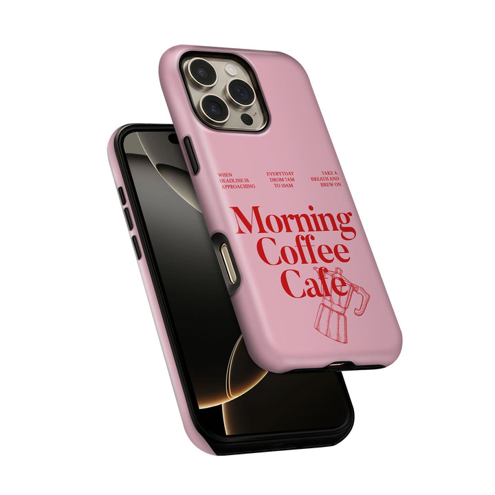 Morning Coffee Club Tough Case - cheekycase
