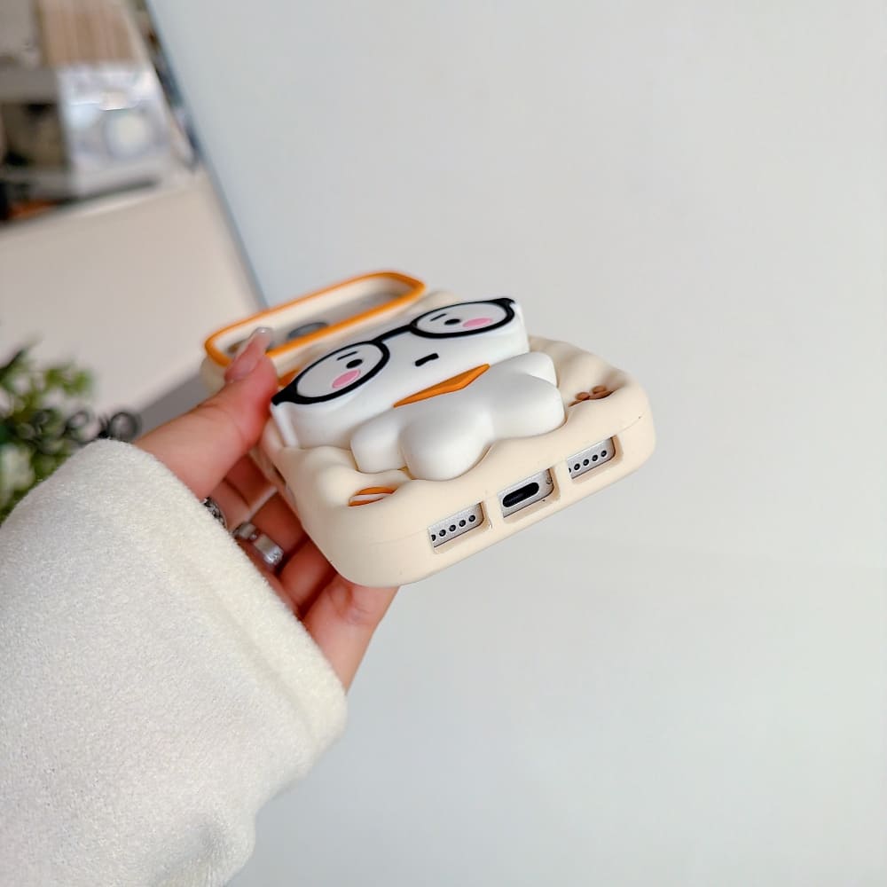 Peachy Bear Grip Phone Case